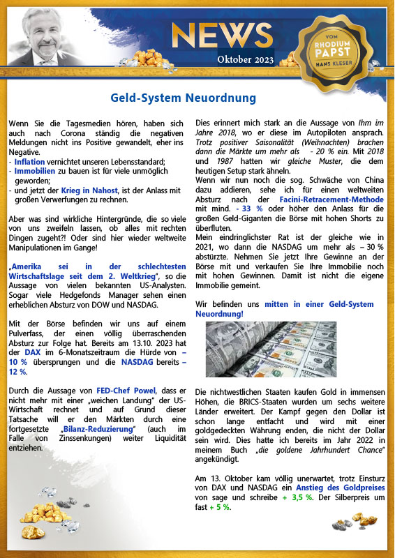 HK News - Oktober 2023